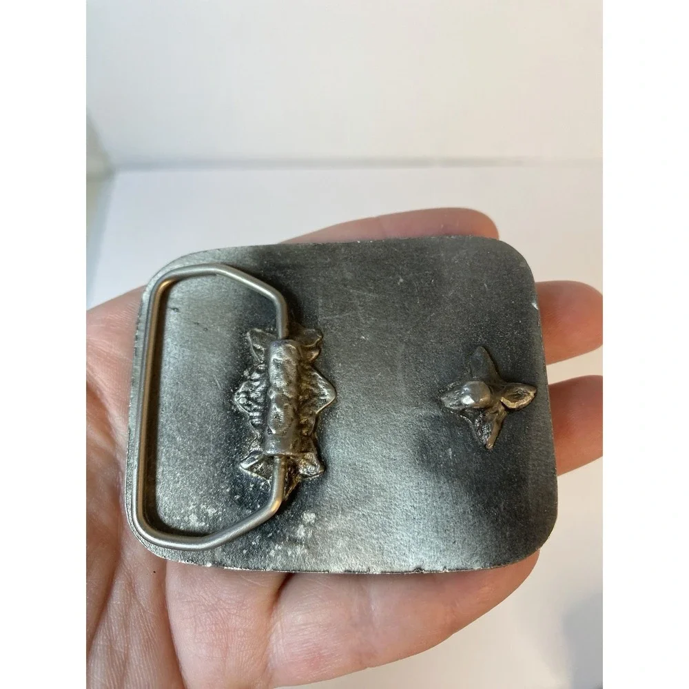 Prairie Caisson Foundation‎ Ltd. Metal Belt Buckle Vintage